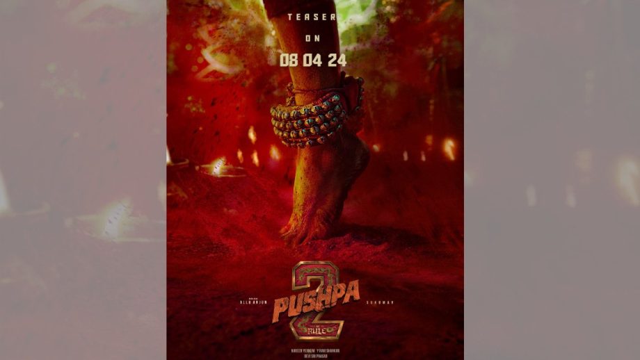 Grand Teaser of Icon Star Allu Arjun starrer 'Pushpa: The Rule' to drop on April 8 on his brithday 889731