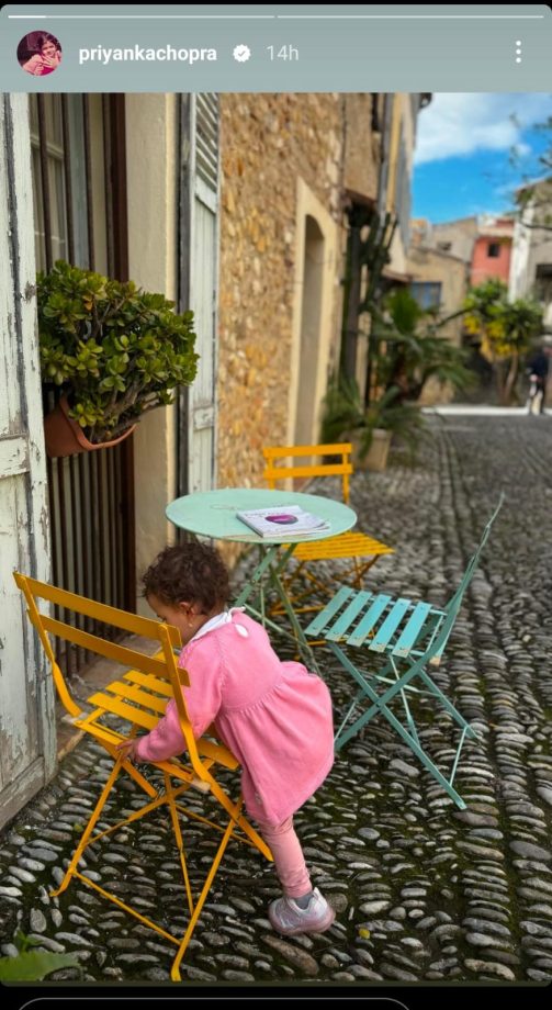 In the Moment: Priyanka Chopra's Candid Shot of Daughter Malti Marie's Street Adventures 890970