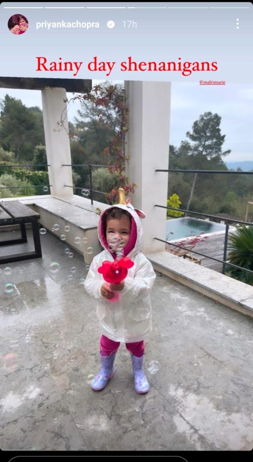 In the Moment: Priyanka Chopra's Candid Shot of Daughter Malti Marie's Street Adventures 890969