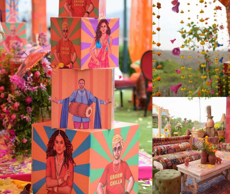 Inside Taapsee Pannu's Dreamy Desi Wedding Decor 890604