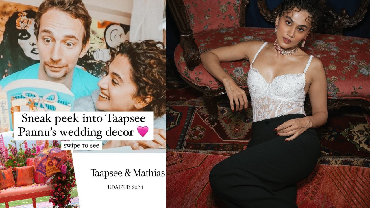 Inside Taapsee Pannu's Dreamy Desi Wedding Decor 890603