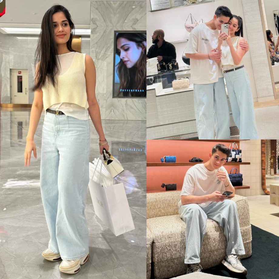 Jannat Zubair And Ayaan Zubair Showcase Sibling Style Goals In Matching Casual Outfits 890477