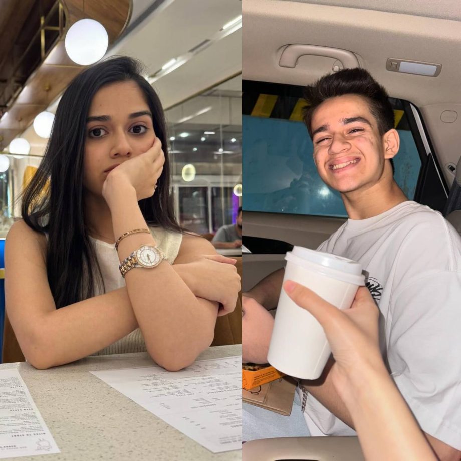Jannat Zubair And Ayaan Zubair Showcase Sibling Style Goals In Matching Casual Outfits 890476
