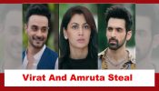 Kaise Mujhe Tum Mil Gaye Spoiler: Virat and Amruta steal Abhiraj's phone; will he be exposed? 892636