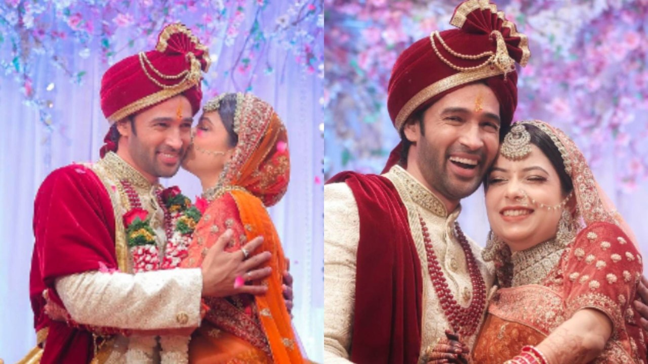 Karan Sharma & Pooja Singh make it official as they introduce them as 'Mr. & Mrs. Sharma' 889556