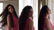 Karishma Tanna Exuding Timeless Beauty And Grace In An Ethnic Pink Saree, Watch!