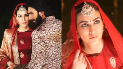 Kriti Sanon And Ranveer Singh Impress With Divine Chemistry Wearing Manish Malhotra Outfit In Kashi, Fans Wish To See Them In Films