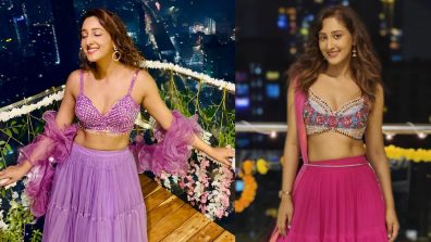 Lakshmi Narayan Actress Shivya Pathania Stylish Blouse Designs for Plain Lehenga to Elevate Your Traditional Look