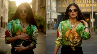 Malavika Mohanan Unleashes The Wild Side With Printed Shirt And Black Skirt