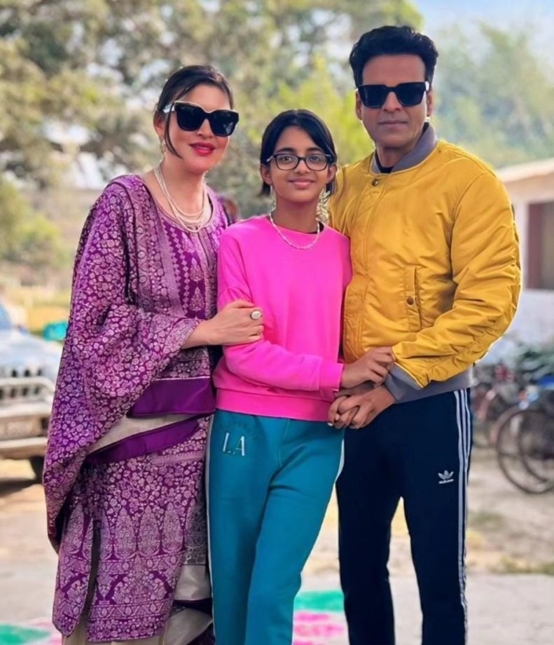 Manoj Bajpayee Introduces 'His World' Daughter Ava, Sharing Wholesome Family Photo 893053