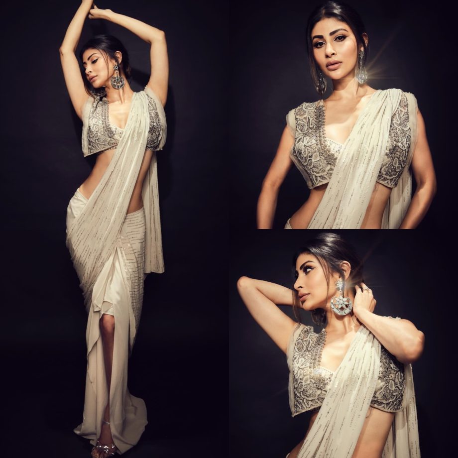 Mouni Roy Stuns In Designer Saree, Sobhita Dhulipala Rocks In Simple Floral Cotton Saree 891957
