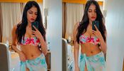 Ocean Vibes: Malavika Mohanan Flaunts her Toned Figure in a Classy Floral Bralette and Skirt With Nature View, See Photos!