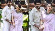 Perfect Couple: Nayanthara & Vignesh Shivan Deck In Traditional Attire, Shares Romantic Moments