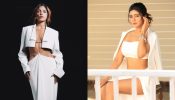 [Photos] White Bold Blazer Look Bhumi Pednekar or Soniya Bansal Who Looks Sexier