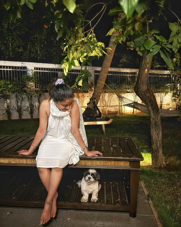 Pondy Diaries: Peek into Keerthy Suresh’s Serene Moments With Her Pet Dog Nyke! 893237