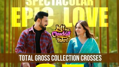 Power couple Ravi Dubey and Sargun Mehta’s Jatt Nuu Chudail Takri’ starring Gippy Grewal and Sargun Mehta clocked 35+ crores worldwide in 6th week!