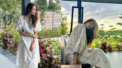Pure Grace: Malaika Arora Elevates Traditional Glamour In A White Kurta Set