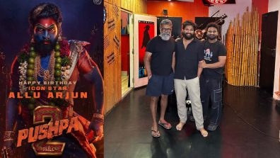 Pushpa 2: The Rule : Madness Continues to Reach Heights! The makers shared the picture from the musical session, promising and electrifying background score