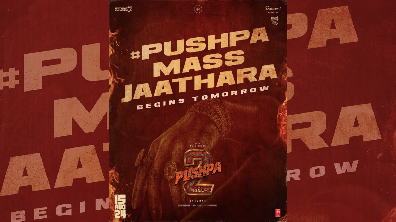Pushpa 2: The Rule Madness takes over the Internet ! The makers announced, 