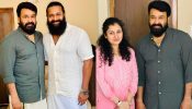 Rishab Shetty shared pictures with actor Mohanlal and captioned, "A pleasure to meet the legendary"