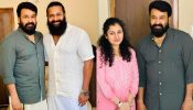 Rishab Shetty shared pictures with actor Mohanlal and captioned, “A pleasure to meet the legendary”