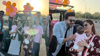 Rubina Dilaik’s Twin Princesses Receive A Heartwarming Welcome By Her Family, See Photos!