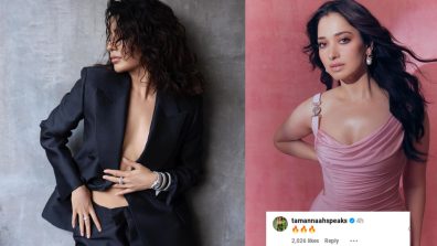 Samantha Ruth Prabhu Poses In Shirtless Blazer, Tamannaah Bhatia Feels Heat