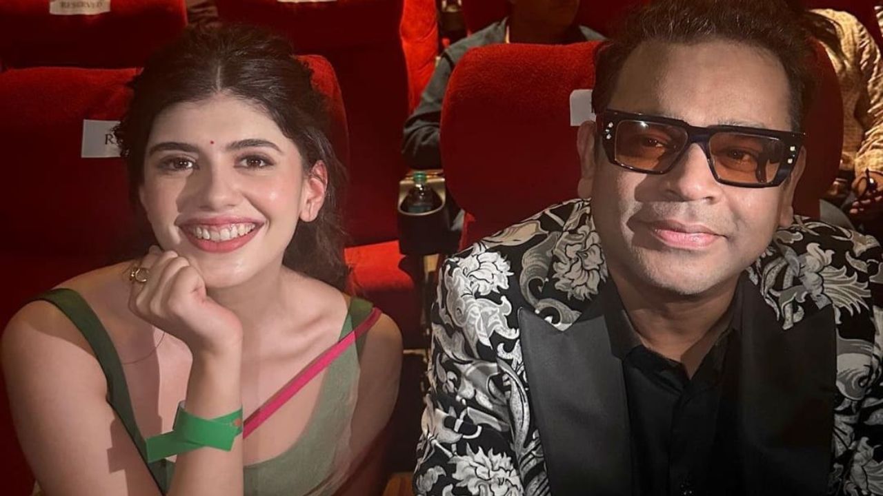 Sanjana Sanghi reunites with AR Rahman as they reminisce 'Rockstar' days when she was a little girl 891144