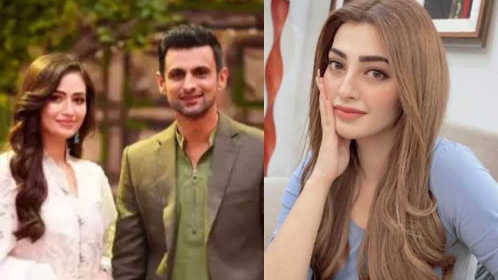 Shoaib Malik & Sana Javed's social media PDA in focus amid Nawal Saeed claims of getting 'flirty' texts from the cricketer 890094