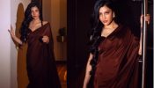 Shruti Hassan's Grace Steals The Spotlight In A Gorgeous Brown Silk Saree, See Pics! 890557