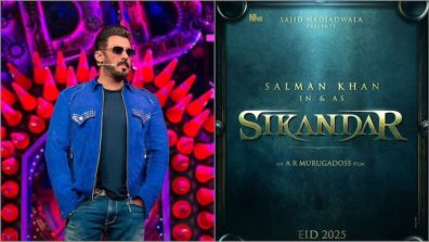 ‘Sikandar’ on EID 2025! Salman Khan, Sajid Nadiadwala, and A.R. Murugadoss’s most awaited project title revealed!