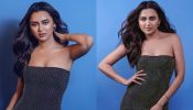 Sizzling Sensation: Tejasswi Prakash Flaunts Her Curves In A Black Bodycon Dress