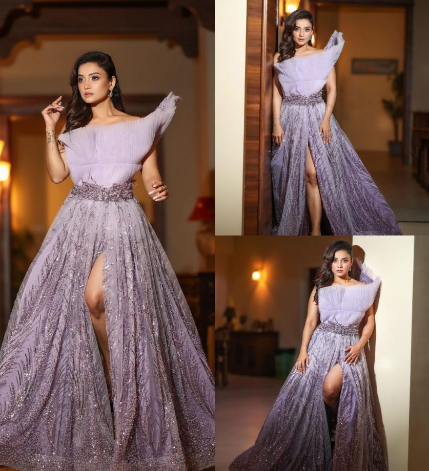Slaying Queen: Adaa Khan Flaunts Her Toned Legs In Thigh-High Slit Gowns 891235