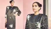 Sonam Kapoor’s Iconic Look In A Striking Monochrome Floral Dress, See Photos!
