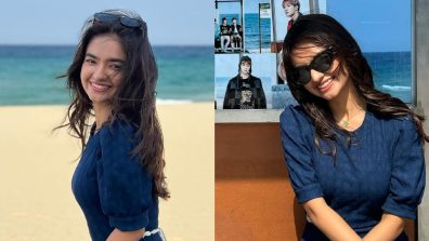 Style Alert: Anushka Sen Makes Fashion Statement In A Blue Midi Dress
