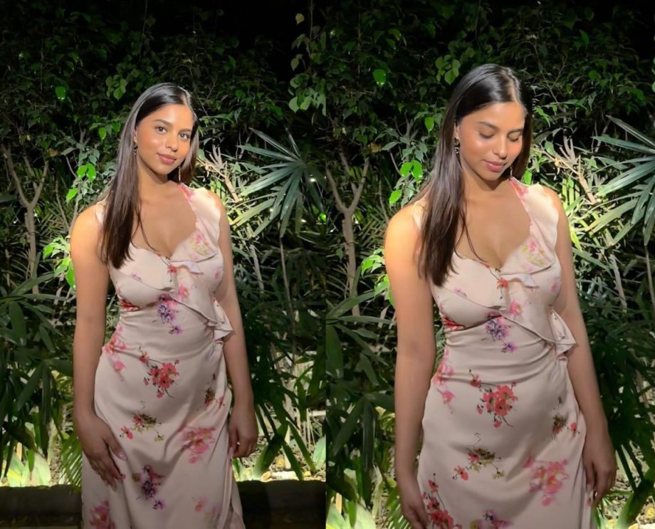 Suhana Khan Takes Center Stage In A Chic Floral Dress, Check Her Look! 890013