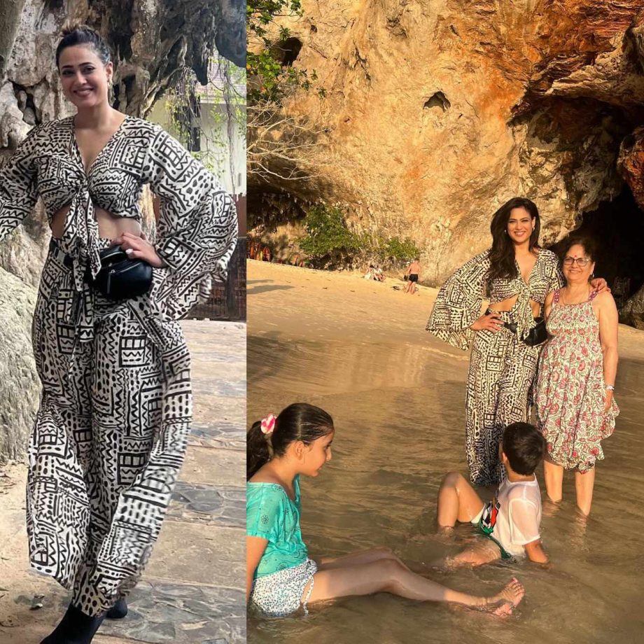 Sun, Sand, and Smiles: Shweta Tiwari's Beach Getaway Snaps With Her Family, See Photos! 893275