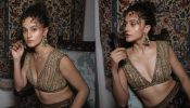 Taapsee Pannu Redefines Traditional Elegance In A Black And Gold Lehenga Set, See Pics!