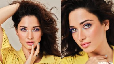 Tamannaah Bhatia Stuns With Her Vibrant Makeup And Stylish Yellow Outfit, See Photos!