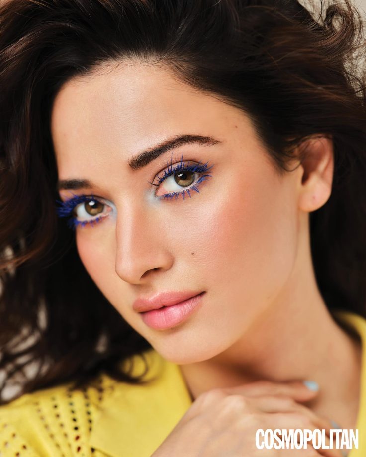 Tamannaah Bhatia Stuns With Her Vibrant Makeup And Stylish Yellow Outfit, See Photos! 889836