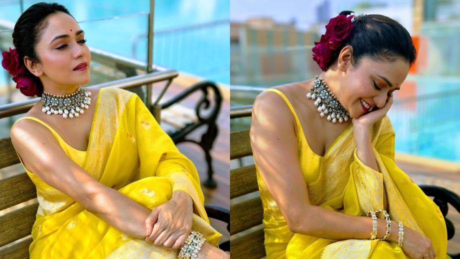 Top 10 Easy & Stylish Saree Hairstyles for Gudi Padwa: From Marathi Actresses Sonalee Kulkarni to Amruta Khanvilkar 890412