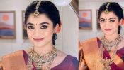 Ugadi Special: Rashmika Mandanna Pens A Heartfelt Wish In A Traditional Maroon Saree 890755