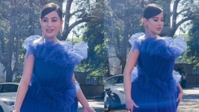 Urfi Javed Stuns In 100 Kg Ruffle Gown, Says “Took 3 To 4 Months In Making”