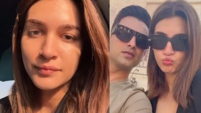 [Video] Kriti Sanon Flaunts Her Golden Glow With No-filter Charm in Mid-Week Chill!