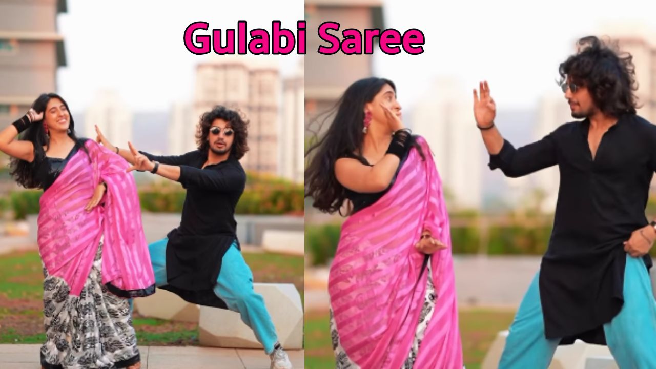 [Video] Sameeksha Sud Follows Gulabi Saree Trend, Perform on Marathi Song 891129