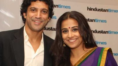 Vidya Balan reveals that Farhan Akhtar is her favorite co-star! Deets inside