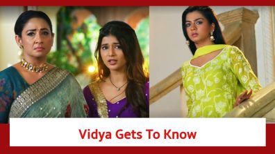 Yeh Rishta Kya Kehlata Hai Spoiler: Vidya gets to know about Ruhi’s act; slaps her