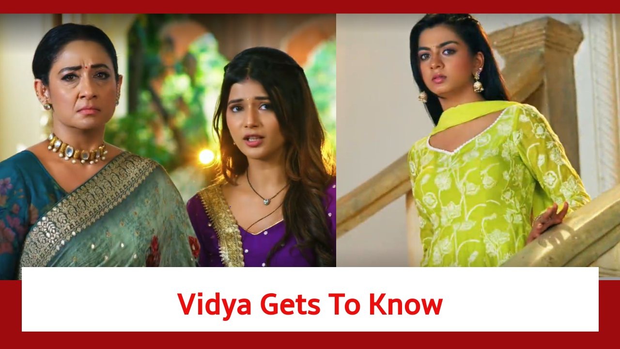 Yeh Rishta Kya Kehlata Hai Spoiler: Vidya gets to know about Ruhi's act; slaps her 891696