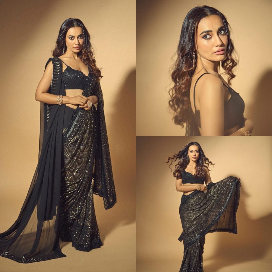 10 Beautiful Hairstyles for Medium-Length Hair to Complement Your Saree Look, Inspired by TV Actress Surbhi Jyoti 895657