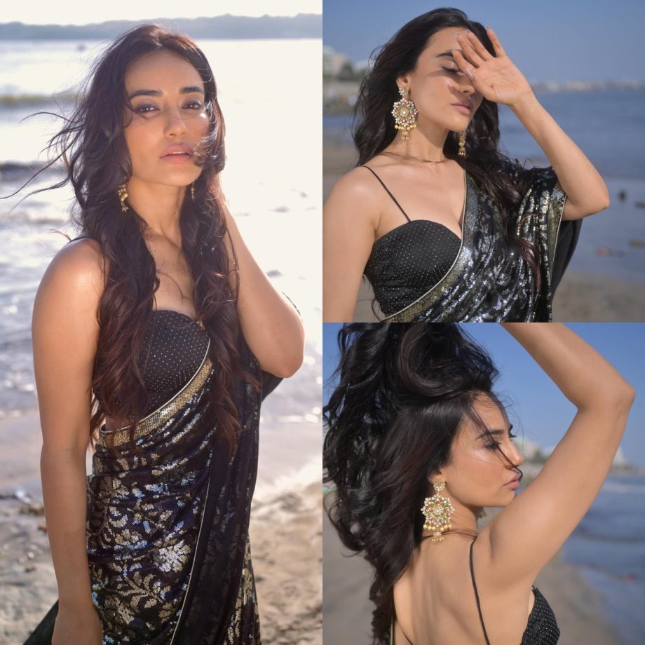 10 Beautiful Hairstyles for Medium-Length Hair to Complement Your Saree Look, Inspired by TV Actress Surbhi Jyoti 895644